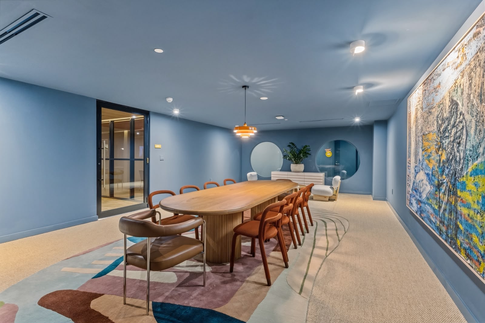 Meeting room for residents